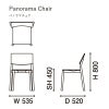 カリモクニュースタンダード パノラマチェア （Karimoku New Standard Panorama Chair）[C3425A] 商品画像2