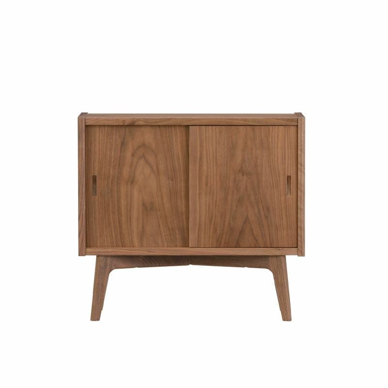 マルニ60+ コンビネーション ウォルナット オープンシェルフ63（溝あり）／ウッドドア（2枚1組）／脚組 セット 商品画像2