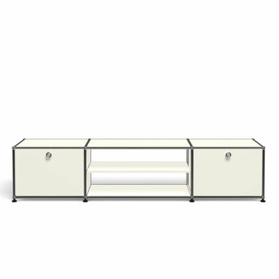 USMハラー テレビボード（ドロップダウンドア×2/ディバイダーシェルフ 