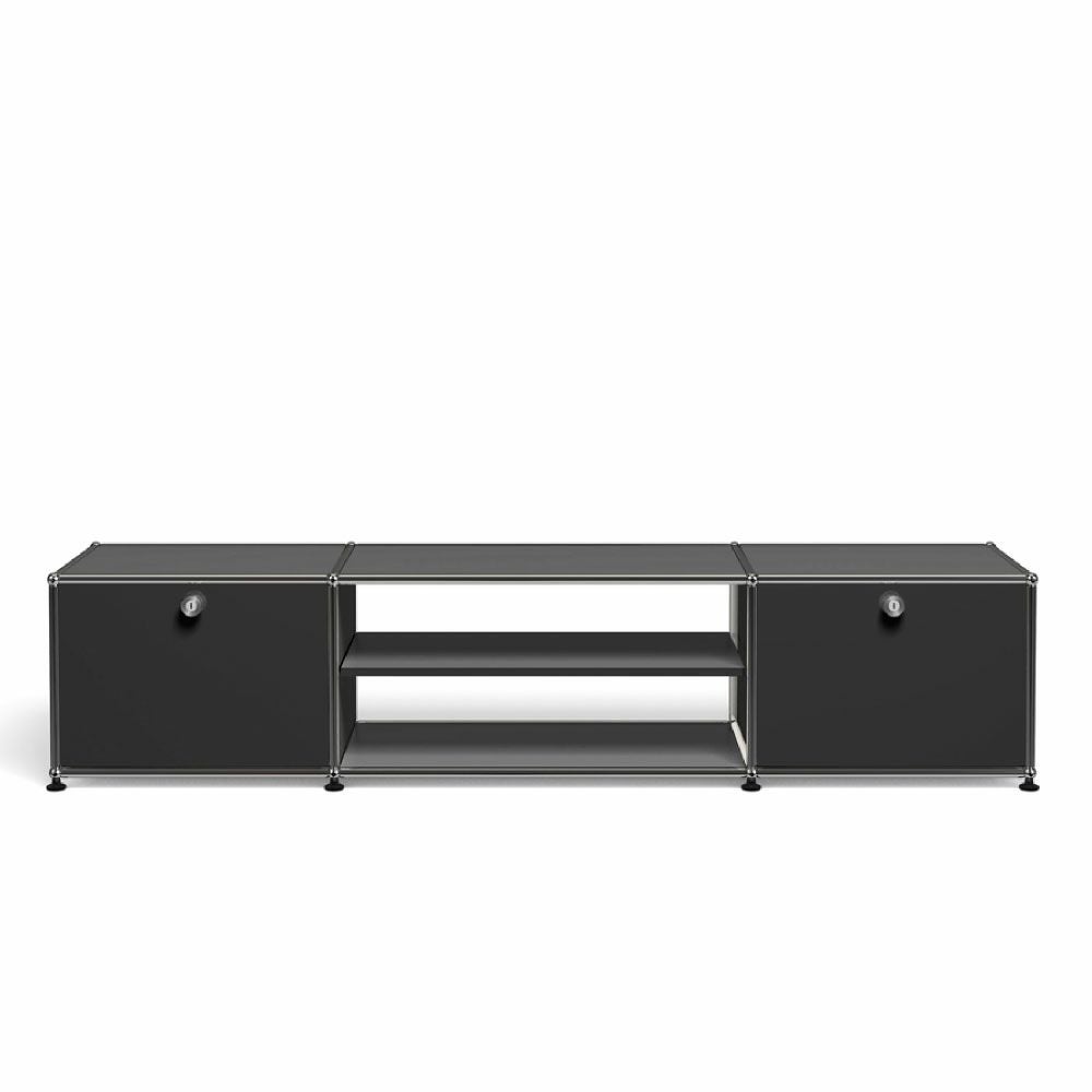 USMハラー テレビボード（ドロップダウンドア×2/ディバイダーシェルフ