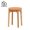 マルニ60+ オークフレーム スツール（板座）商品画像1