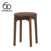 マルニ60+ ウォルナットフレーム スツール（板座）商品画像1