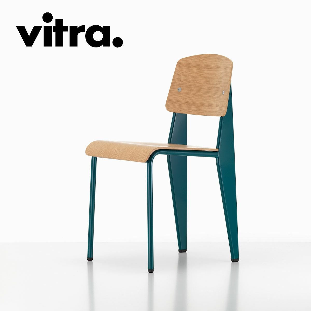 Vitra（ヴィトラ） スタンダードチェア（Standard Chair）プルーヴェブルーディナスティ（Prouvé Bleu Dynastie）商品画像1
