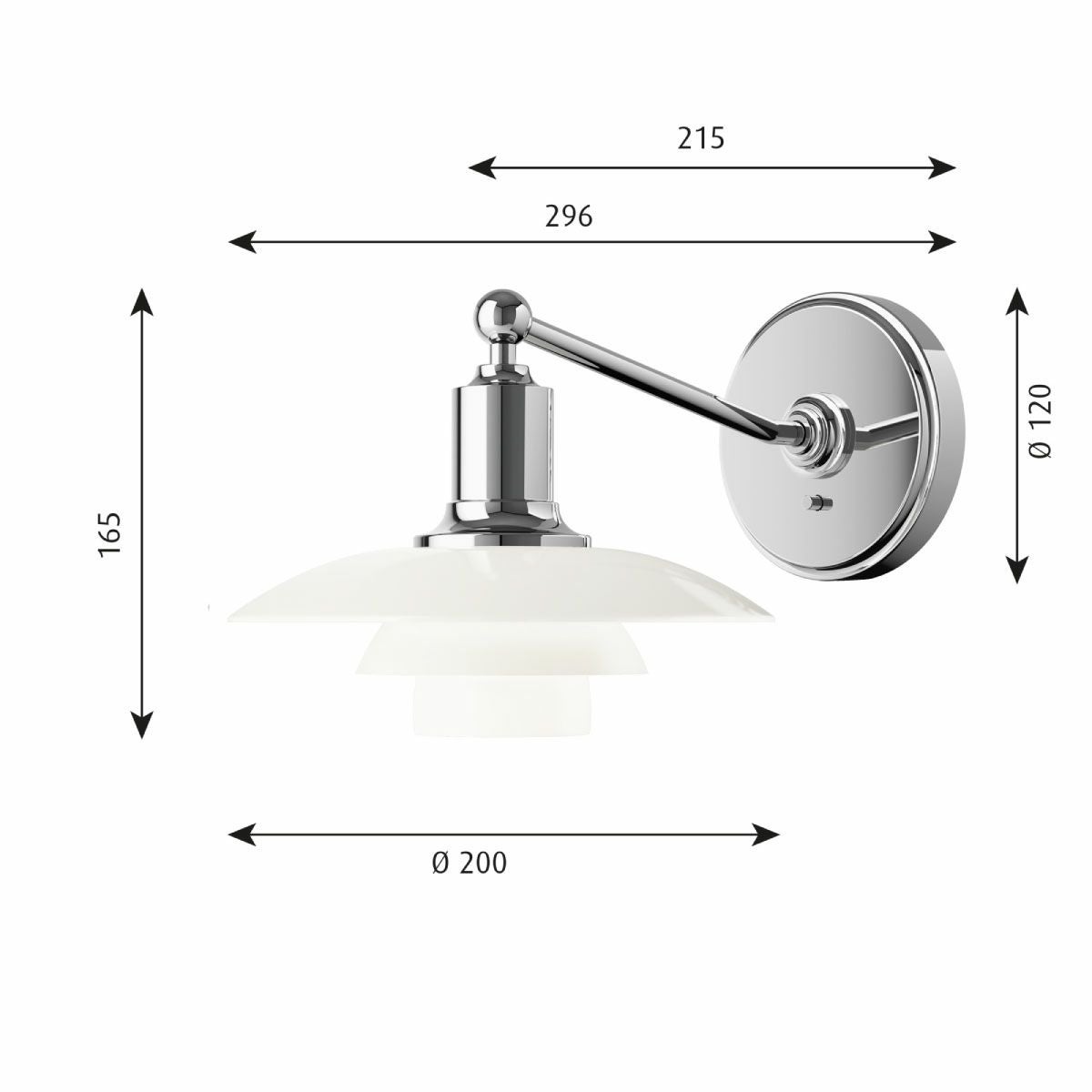 ルイスポールセン（Louis Poulsen） PH 2/1 ウォール