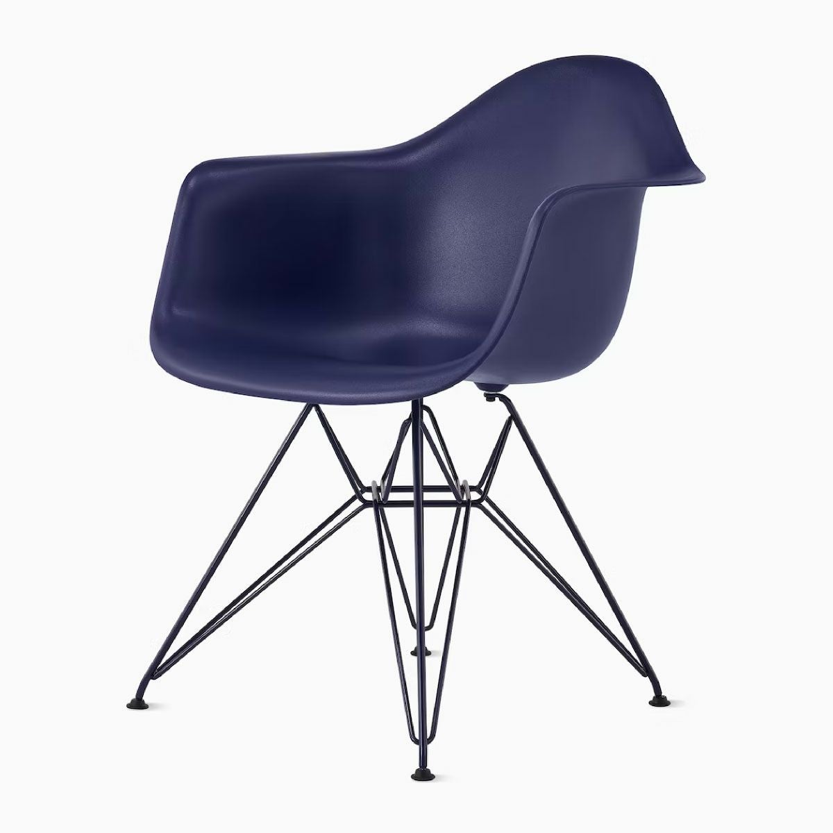イームズ アームシェルチェア DAC ブラックブルー《 Herman Miller