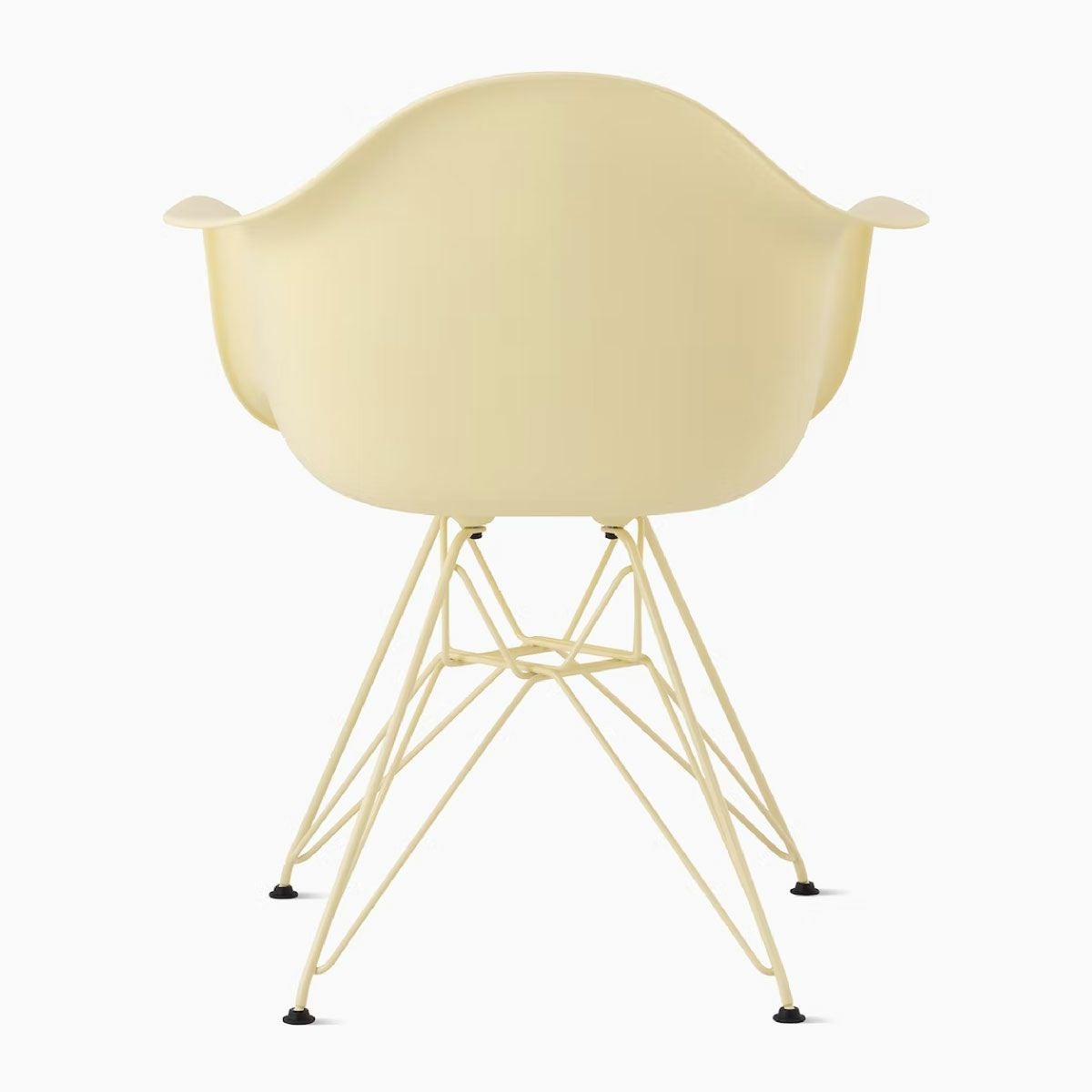 ハーマンミラー（Hermanmiller）イームズ アームシェルチェア DAC パウダーイエロー《 Herman Miller（ハーマンミラー）× HAY 》［DAC.PDYE8］