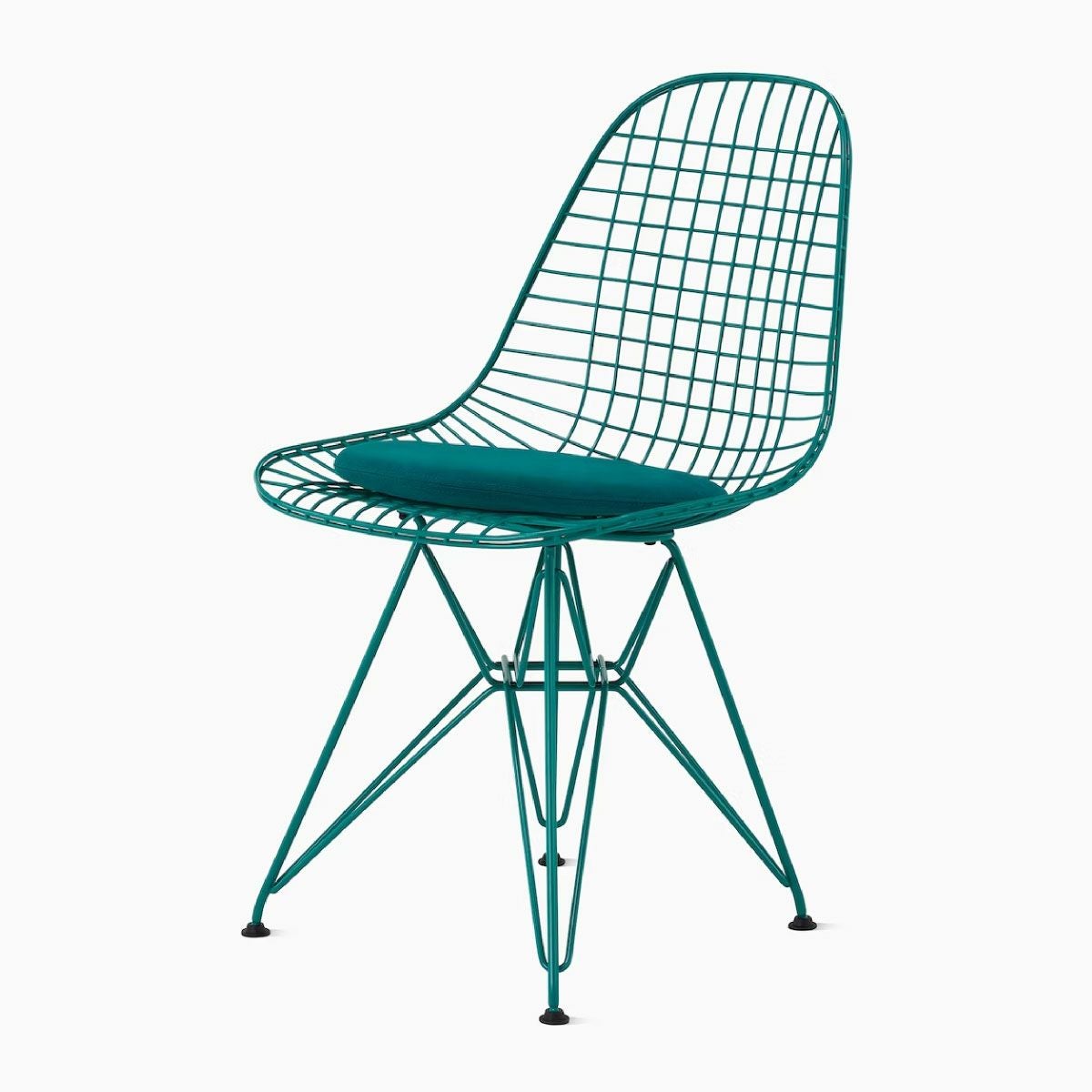 イームズ ワイヤーチェア パッド付き ミントグリーン《 Herman Miller