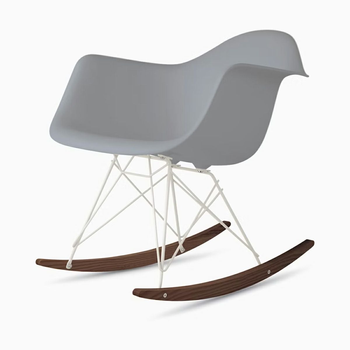 イームズ RAR シェルチェアー イス 椅子 Eames ライトグレー/NT イームズプラスチックシェルアームチェア ローワイヤーベースの通販
