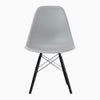 ハーマンミラー（Hermanmiller）イームズ サイドシェルチェア DSW ライトグレー クロームベース エボニー［DSW. 47 EN LTY E8］