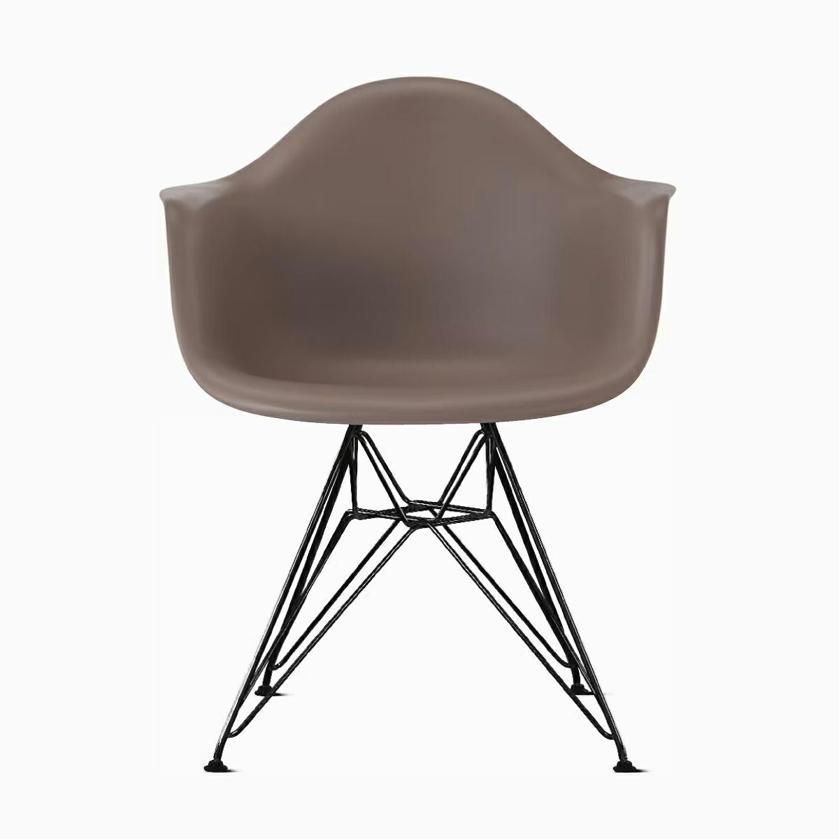 HermanMiller イームズ アームシェルチェア DAR イームズ アームシェルチェア DAR ブラック ブラックベース［DAR. BK