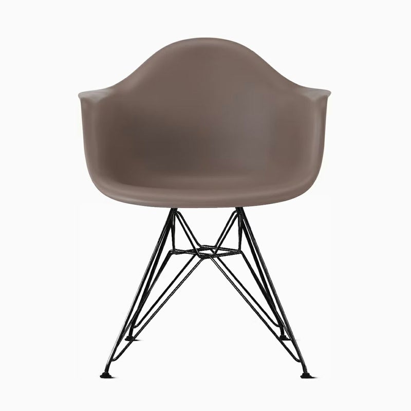 ハーマンミラー（Hermanmiller）イームズ アームシェルチェア DAR ココア ブラックベース［DAR. BK CC1 E8］