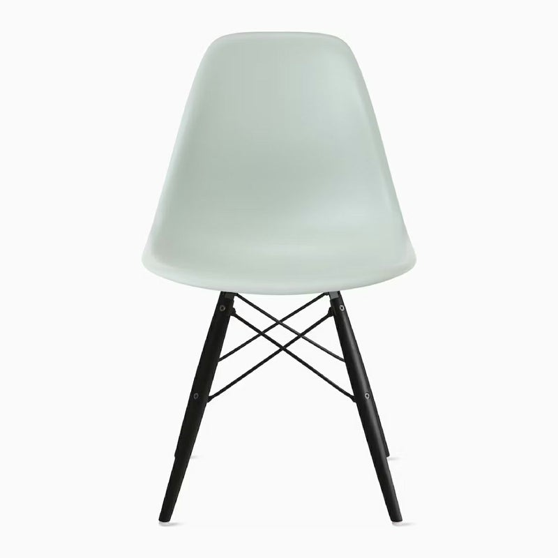 ハーマンミラー（Hermanmiller）イームズ サイドシェルチェア DSW グレーグリーン ブラックベース エボニー［DSW. BK EN RYG E8］