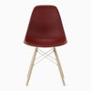 ハーマンミラー（Hermanmiller）イームズ サイドシェルチェア DSW ブリックレッド ホワイトベース メープル［DSW. 91 UL BKR E8］