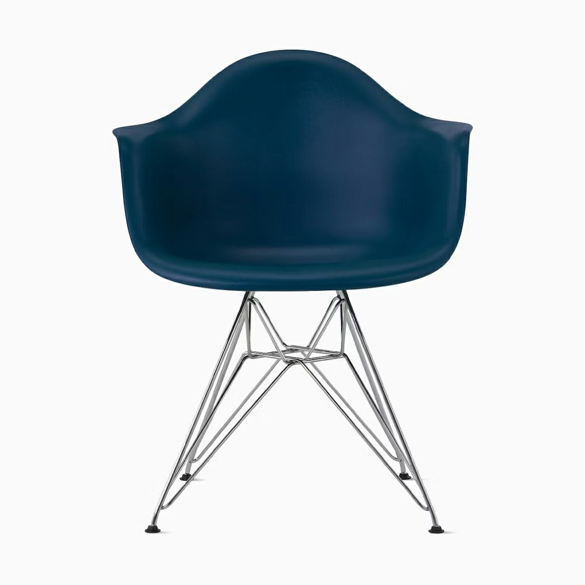 イームズ アームシェルチェア DAR ブルーグリーン クロームベース［DAR