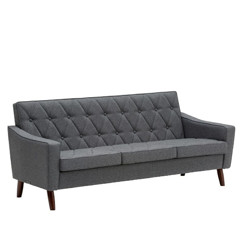 カリモク60 ロビーチェア 3シーター セラムダークグレー