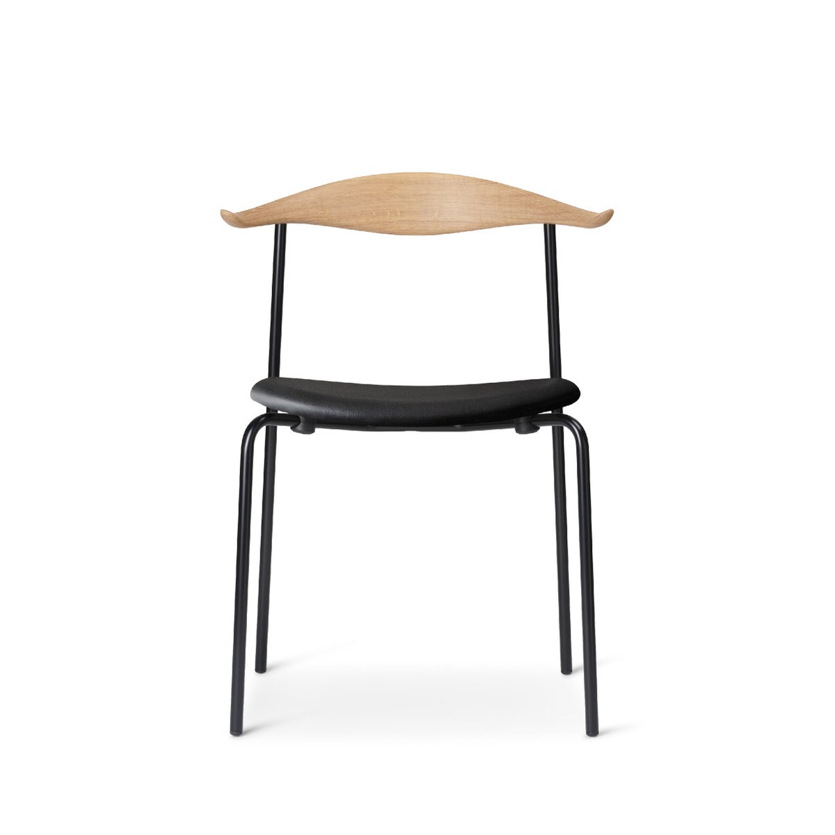 カール・ハンセン＆サン（CARL HANSEN & SON） CH88P オーク オイルフィニッシュ ブラックフレーム レザーシート THOR301ブラック