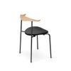 カール・ハンセン＆サン（CARL HANSEN & SON） CH88P オーク オイルフィニッシュ ブラックフレーム レザーシート THOR301ブラック