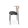 カール・ハンセン＆サン（CARL HANSEN & SON） CH88P オーク オイルフィニッシュ ブラックフレーム レザーシート THOR301ブラック