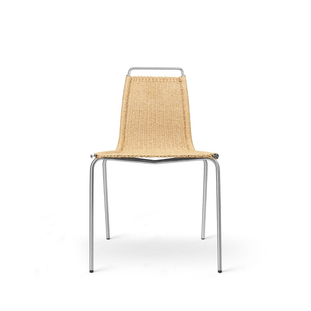 カール・ハンセン＆サン（CARL HANSEN & SON） PK１ステンレスフレーム ナチュラルペーパーコード