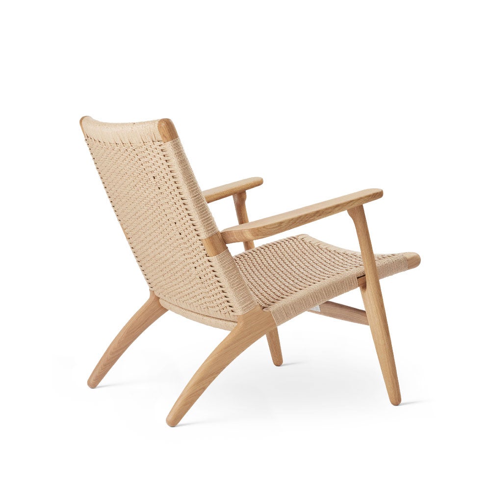 カール・ハンセン＆サン（CARL HANSEN & SON） CH25 ラウンジチェア オーク オイルフィニッシュ ナチュラルペーパーコード