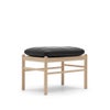 カール・ハンセン＆サン（CARL HANSEN & SON） OW149F コロニアルフットスツール オーク オイルフィニッシュ レザーシート