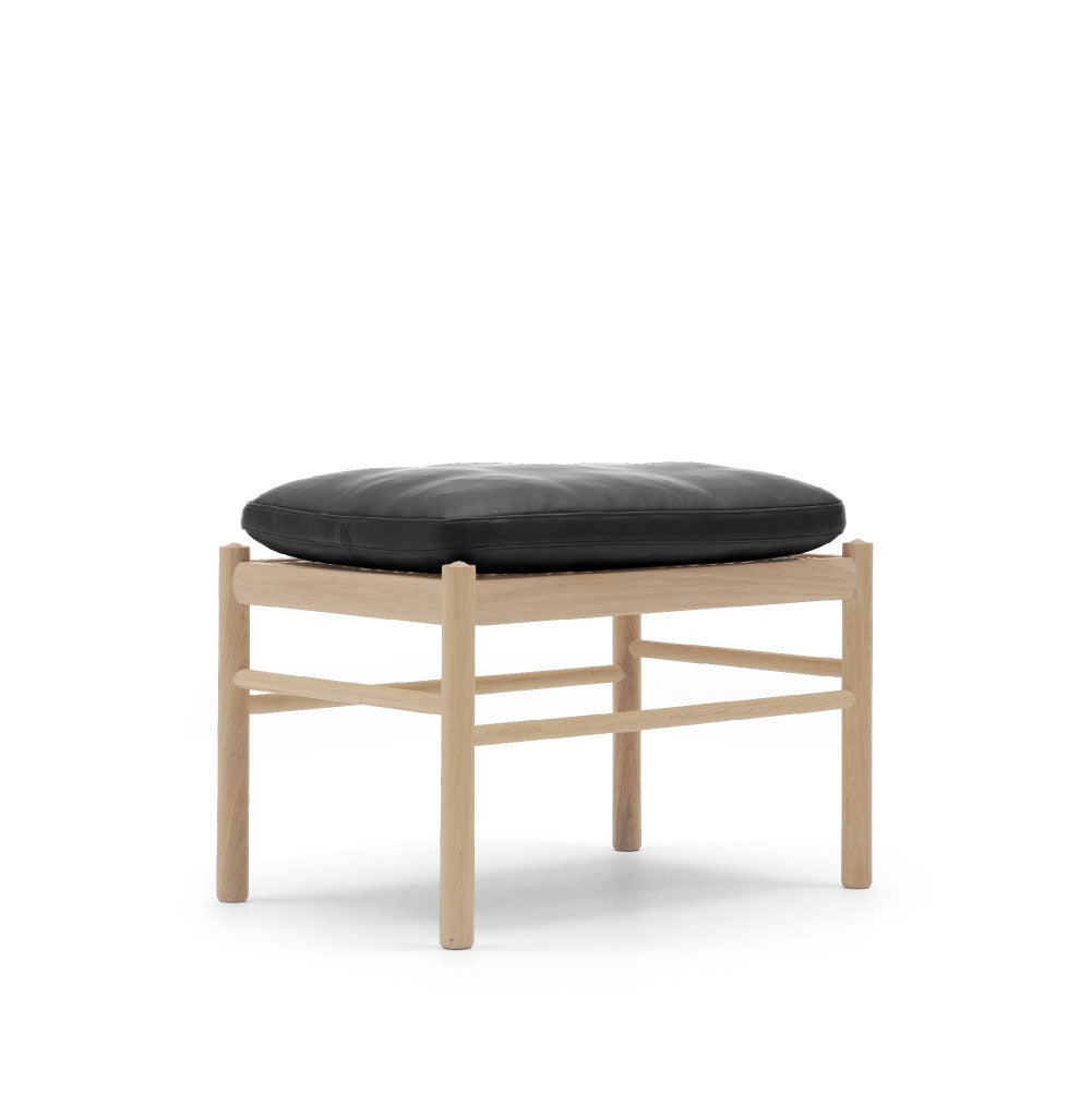 カール・ハンセン＆サン（CARL HANSEN & SON） OW149F コロニアルフットスツール オーク オイルフィニッシュ レザーシート