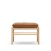 カール・ハンセン＆サン（CARL HANSEN & SON） OW149F コロニアルフットスツール オーク オイルフィニッシュ レザーシート