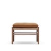 カール・ハンセン＆サン（CARL HANSEN & SON） OW149F コロニアルフットスツール ウォールナット オイルフィニッシュ レザーシート