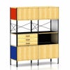 ハーマンミラー（Hermanmiller）イームズ ストレージユニットESU マルチカラー／ブラック 4段2列［ESU420. BU W9］