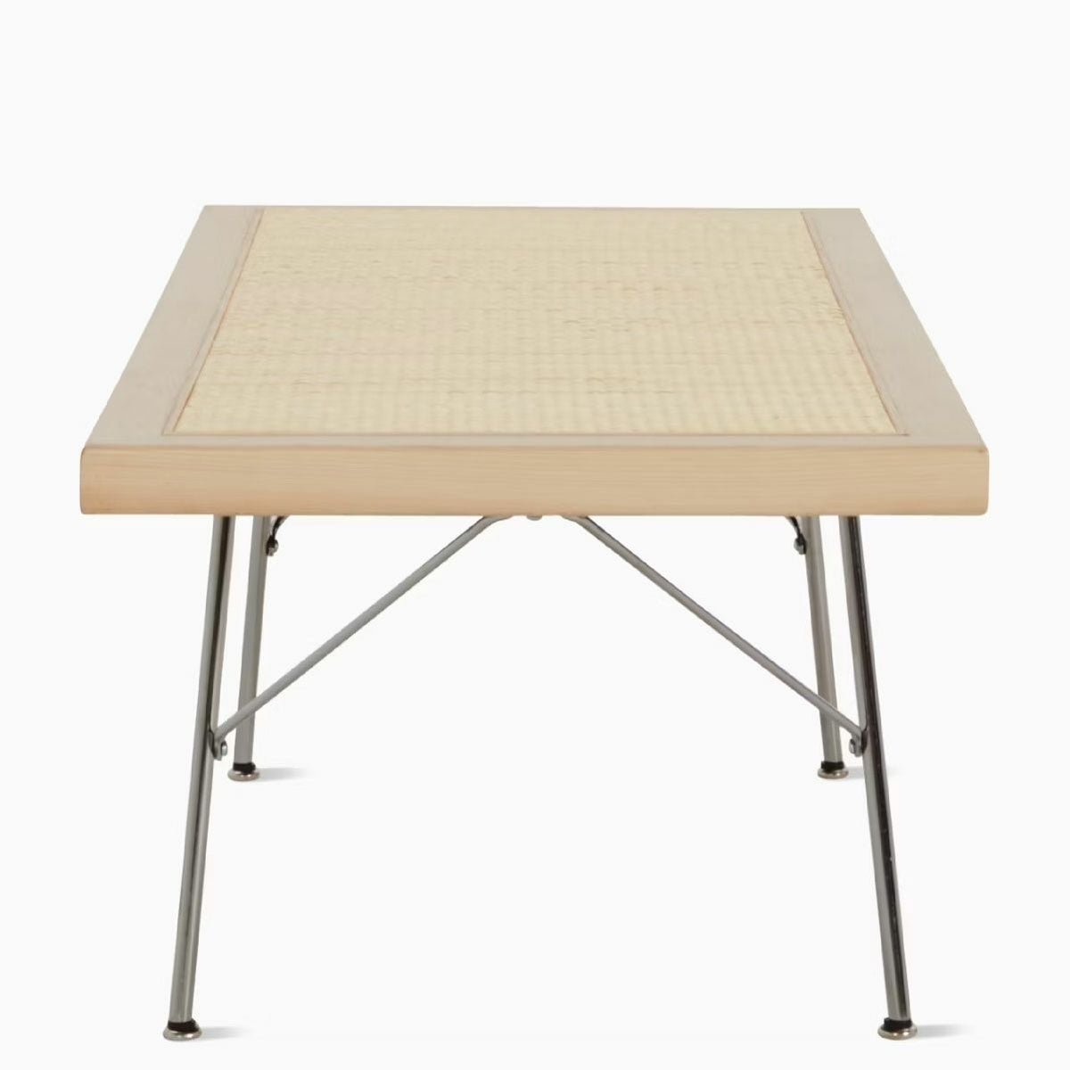 ハーマンミラー（Hermanmiller）ネルソン ケーンベンチ メープル メタルベース クロームベース 1220［5291.48 UL 47］