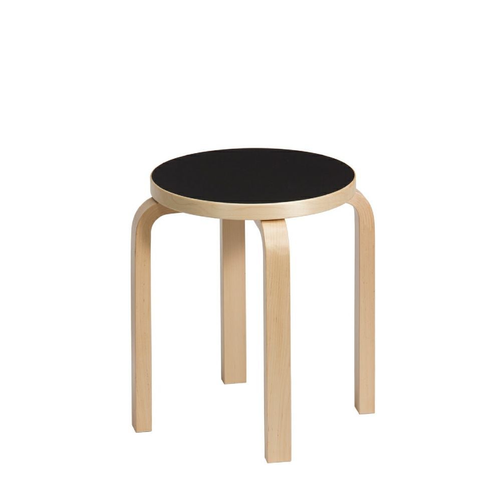 artek (アルテック) STOOL E60（スツールE60） 4本脚 ブラック