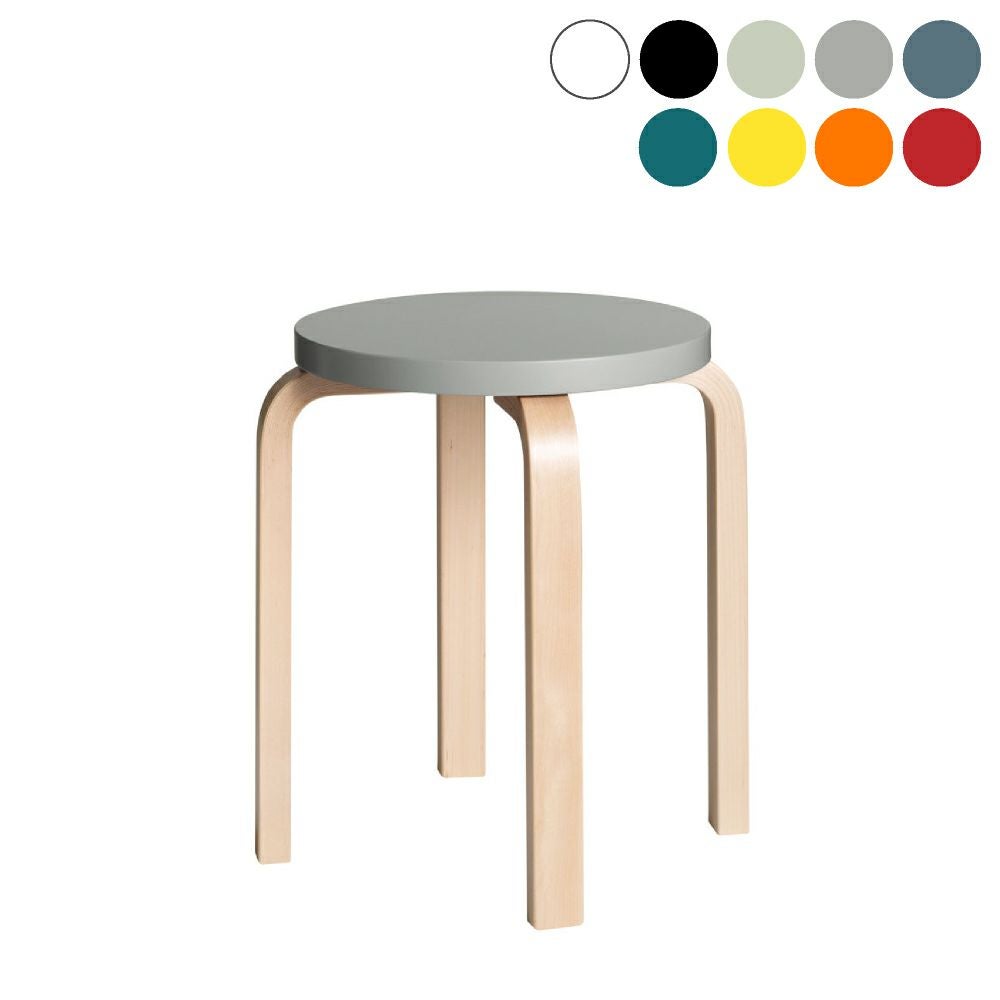 artek (アルテック) STOOL E60（スツールE60） 4本脚 ラッカー