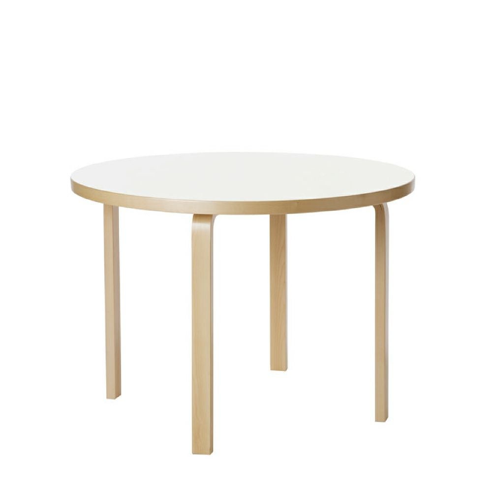 artek (アルテック) テーブル 90A Φ100×H72cm / ホワイトラミネート