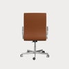FRITZ HANSEN（フリッツ・ハンセン）OXFORD（オックスフォード）アームチェア（ミディアムハイバック）5スターキャスターベース - サテン仕上げ（シート高さ調整機能42-56cm・チルト機能）CATEGORY3 / エッセンシャルレザー（ウォルナット）