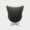 FRITZ HANSEN（フリッツ・ハンセン）EGG（エッグチェア）アルミニウムサテン仕上げ CATEGORY3 / エッセンシャルレザー（ラーバ）