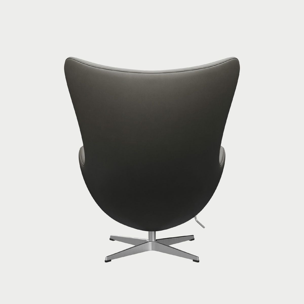 FRITZ HANSEN（フリッツ・ハンセン）EGG（エッグチェア）アルミニウムサテン仕上げ CATEGORY3 / エッセンシャルレザー（ラーバ）