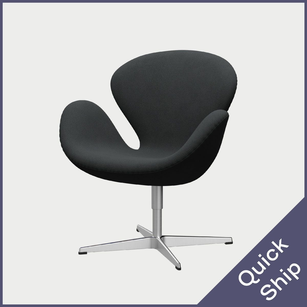 フリッツ・ハンセン（FRITZ HANSEN）SWAN（スワンチェア）アルミニウム