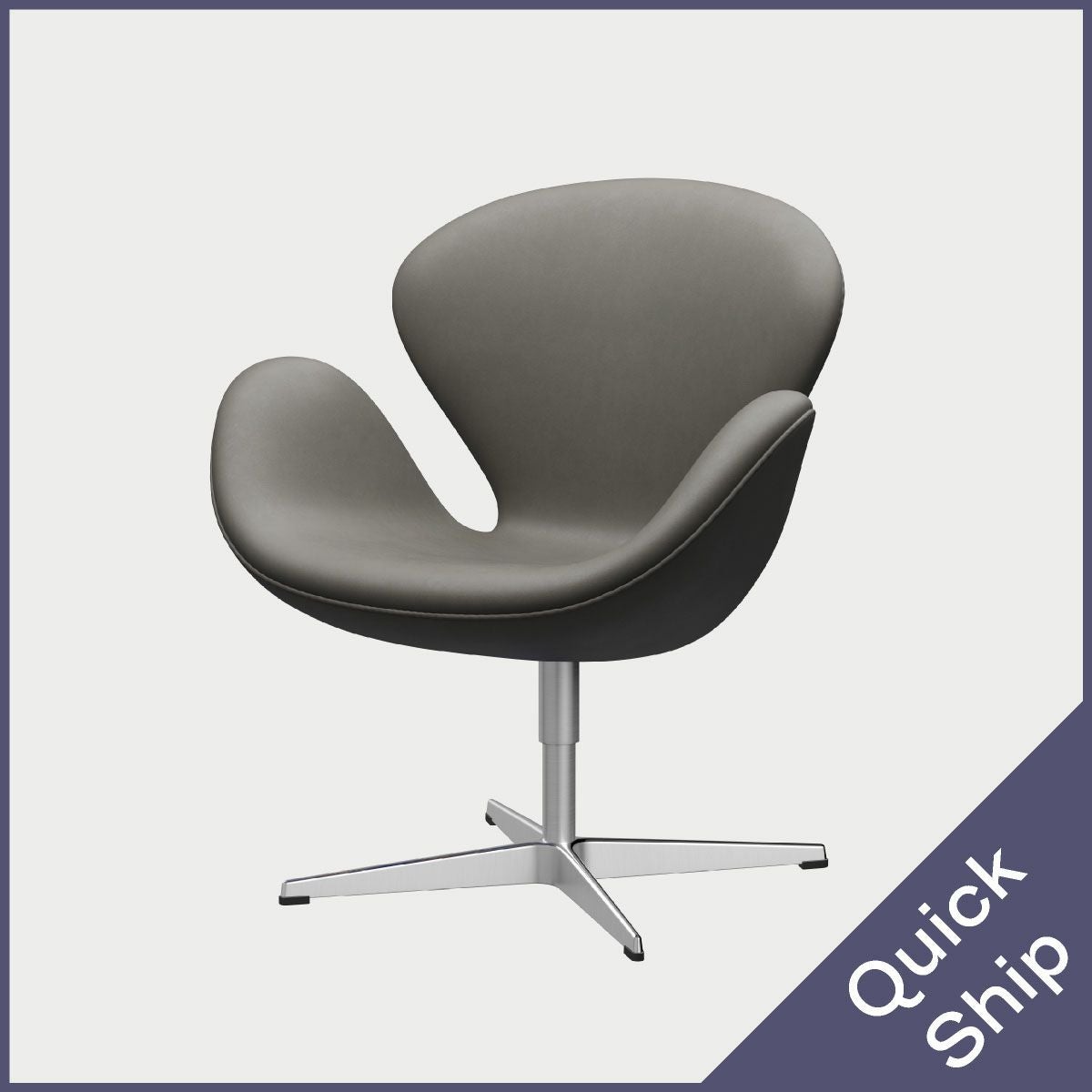 フリッツ・ハンセン（FRITZ HANSEN）SWAN（スワンチェア）アルミニウム