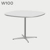 FRITZ HANSEN（フリッツ・ハンセン）SUPERCIRCULAR（スーパー円テーブル）A603（ダイニングテーブル100×100cm）ラミネート / 4スターベース