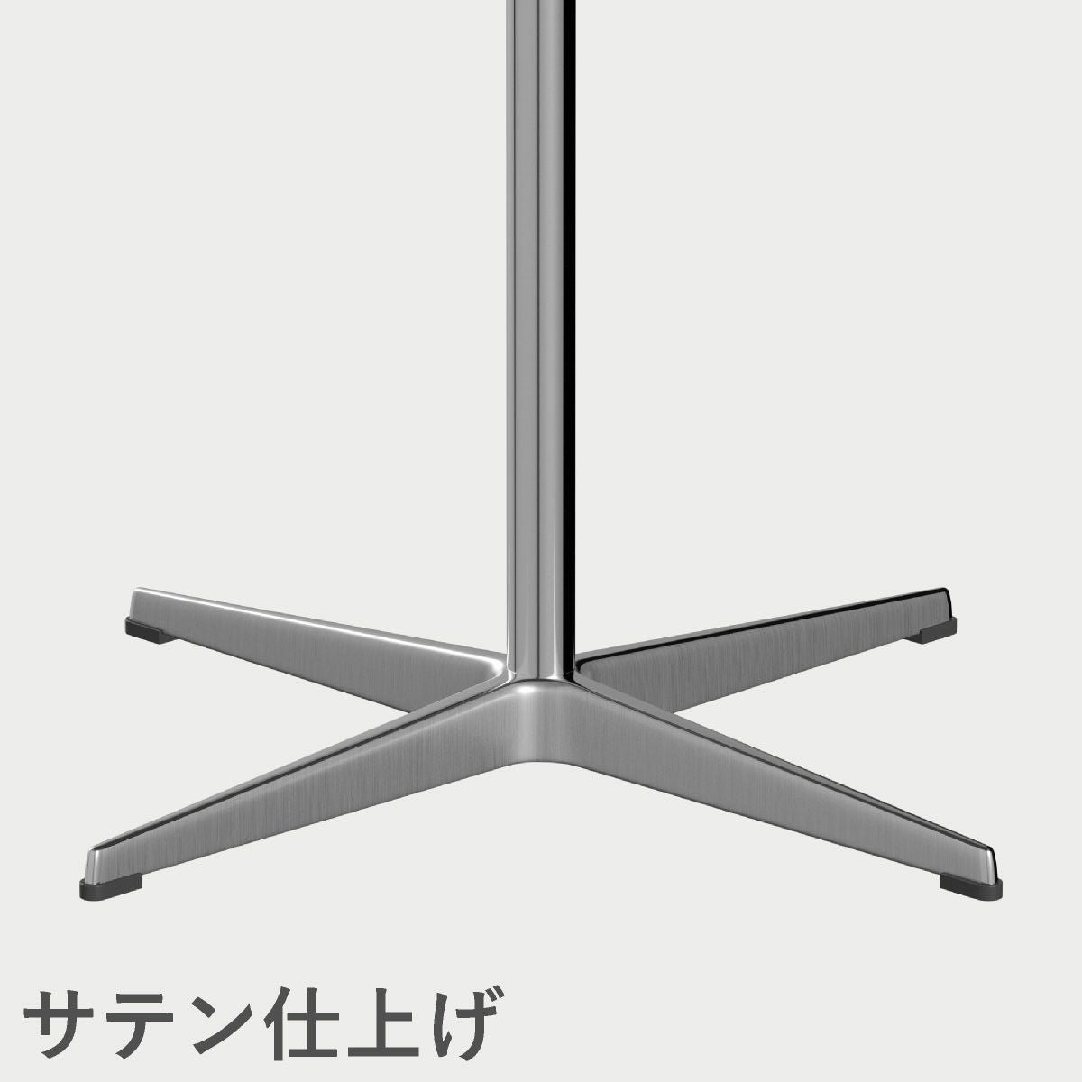 FRITZ HANSEN（フリッツ・ハンセン）SUPERCIRCULAR（スーパー円テーブル）A202（コーヒテーブル75×75cm）プライウッド クリアラッカー / 4スターベース