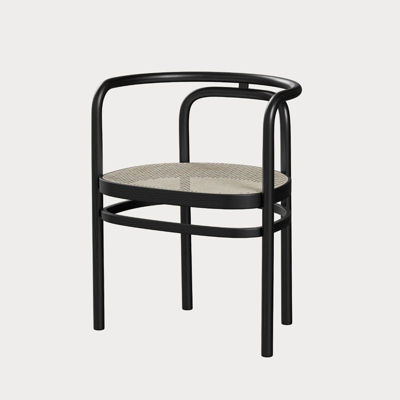 FRITZ HANSEN（フリッツ・ハンセン）PK15 チェア / ブラックカラードアッシュ