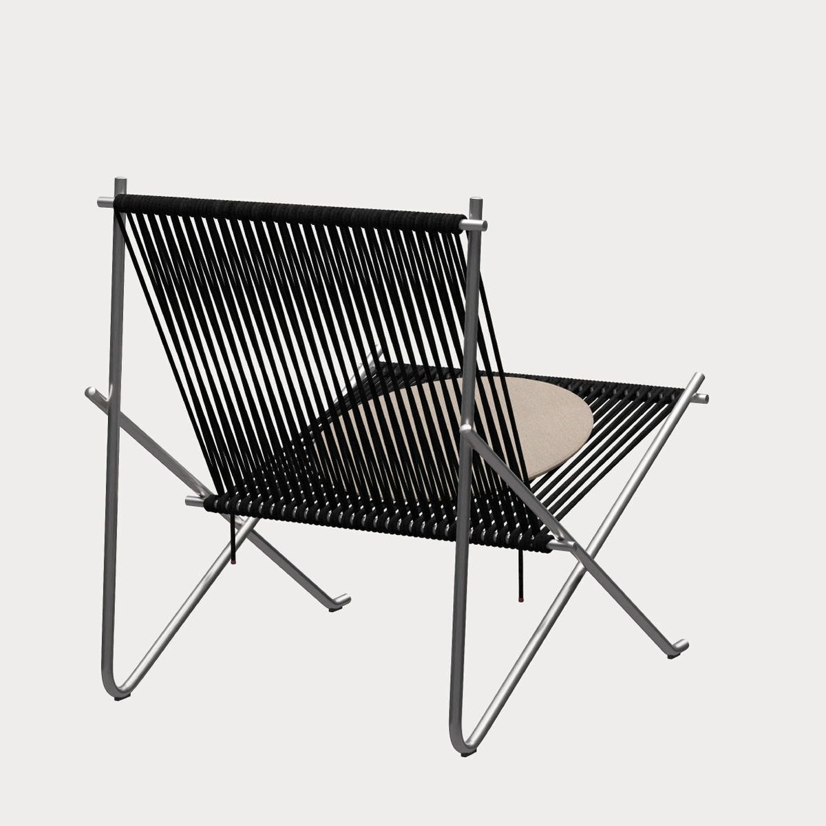 FRITZ HANSEN（フリッツ・ハンセン）PK4ST ラウンジチェア / シートクッション付 キャンバス