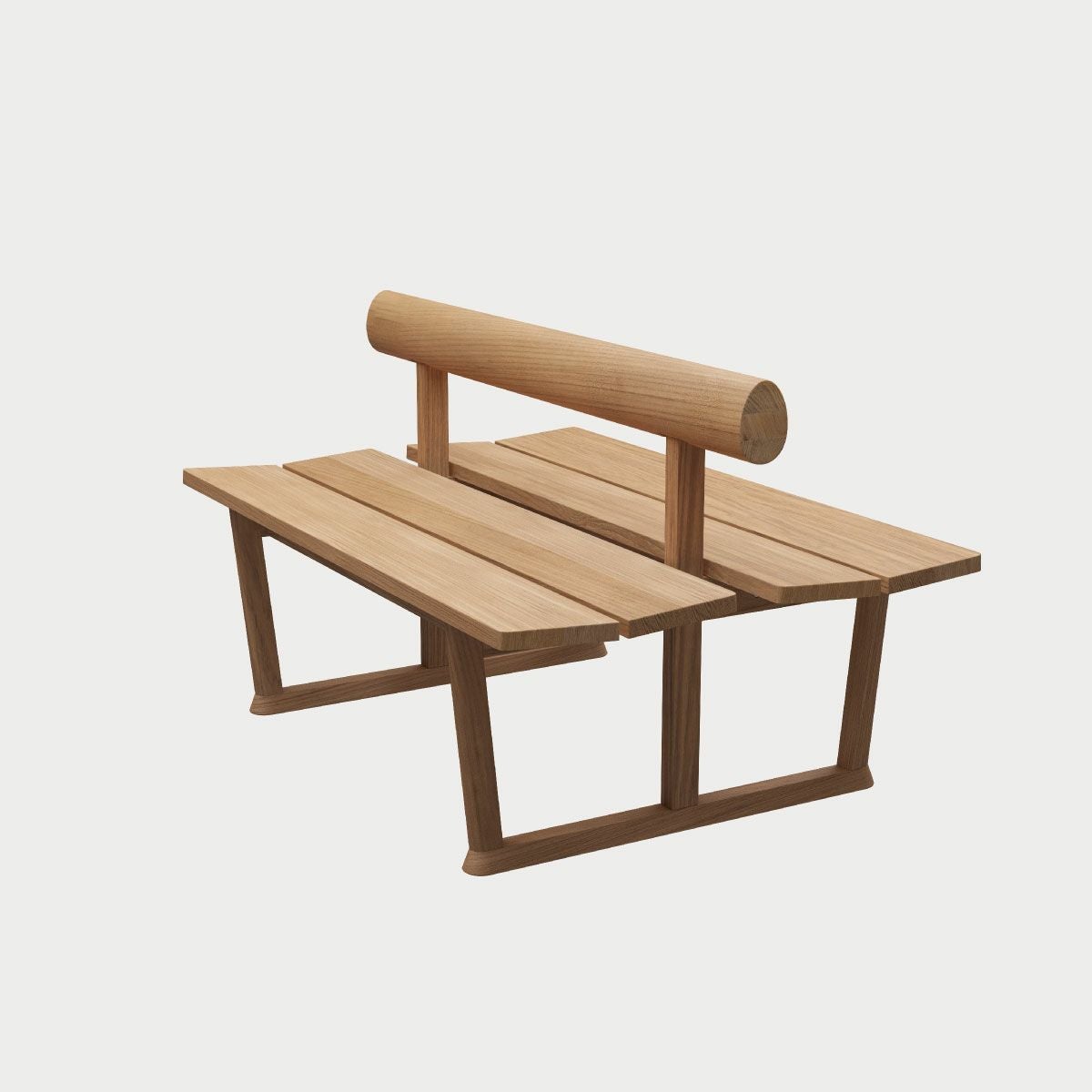 F.H.（フリッツ・ハンセン）SKAGERAK（スカゲラック）Banco bench double（バンコ ベンチ ダブル）/ チーク