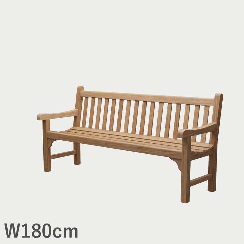 F.H.（フリッツ・ハンセン）SKAGERAK（スカゲラック）England bench 180cm（イングランド ベンチ）/ チーク