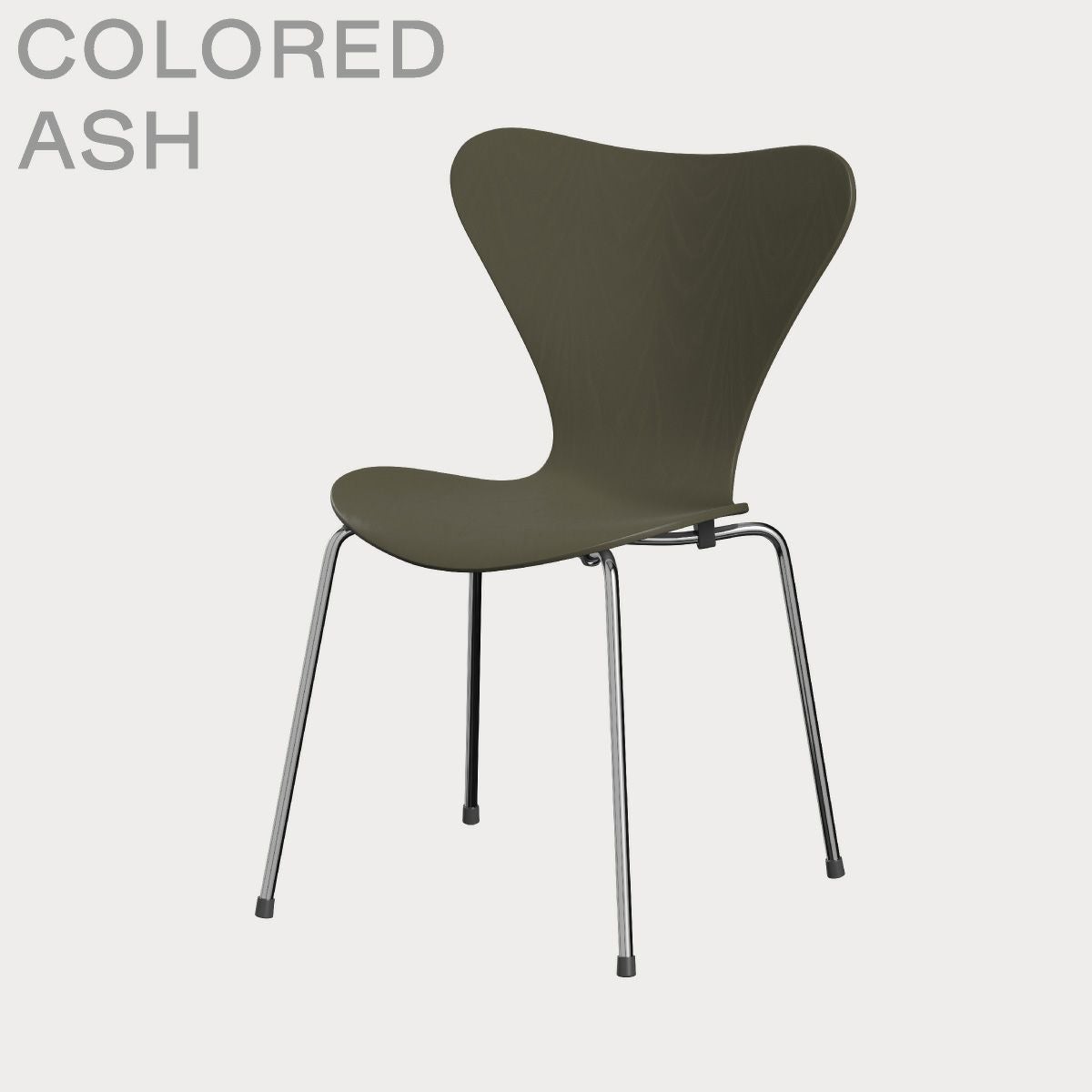 フリッツ・ハンセン（FRITZ HANSEN）-セブンチェア（オリーブグリーン