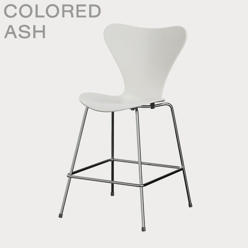 FRITZ HANSEN（フリッツ・ハンセン）SERIES 7（セブンチェア）カウンタースツール カラードアッシュ / ホワイト