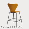 FRITZ HANSEN（フリッツ・ハンセン）SERIES 7（セブンチェア）カウンタースツール ラッカー / バーントイエロー