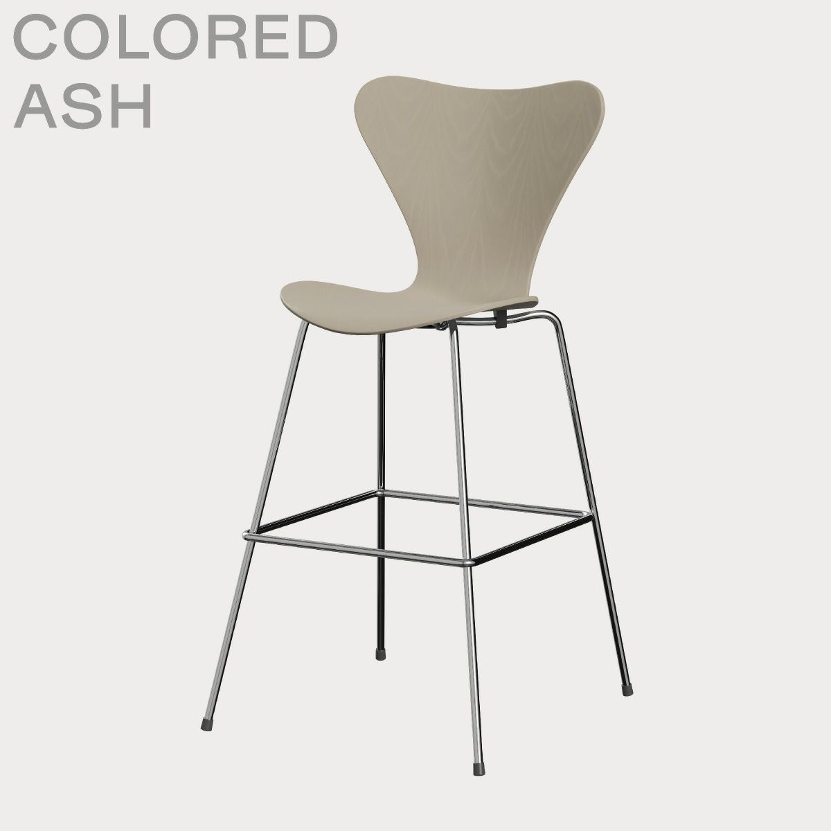 FRITZ HANSEN（フリッツ・ハンセン）SERIES 7（セブンチェア）バースツール カラードアッシュ / ライトベージュ