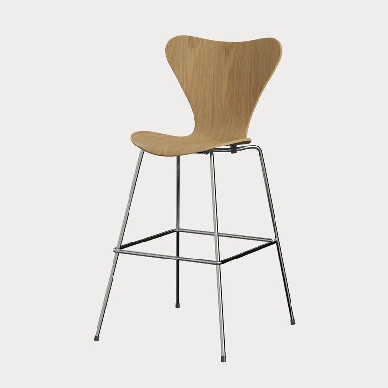 FRITZ HANSEN（フリッツ・ハンセン）SERIES 7（セブンチェア）バースツール クリアラッカー / オーク