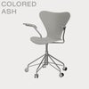 FRITZ HANSEN（フリッツ・ハンセン）SERIES 7（セブンチェア）アームチェア （キャスターチェア） カラードアッシュ / ナイングレー